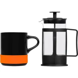 Kooshty Mixalot Black Koffee Set Orange